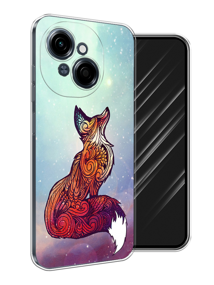 

Чехол Awog на Tecno Spark Go 1/Pop 9 "Лиса 1", Голубой;фиолетовый, 309450-1