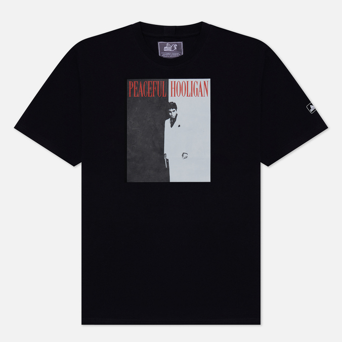 Мужская футболка Peaceful Hooligan My Little Friend чёрный, Размер L