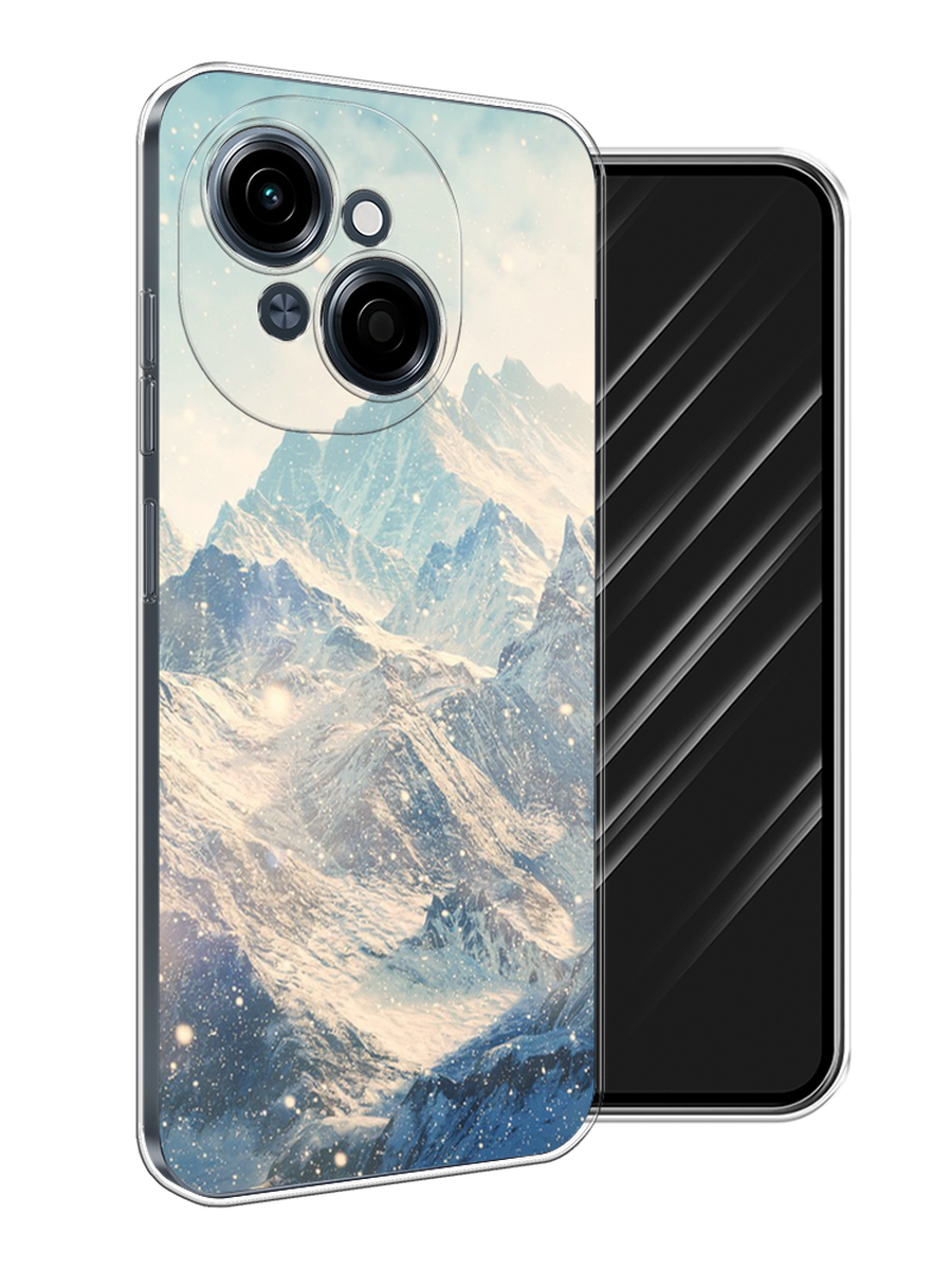

Чехол Awog на Tecno Spark Go 1/Pop 9 "Горы 4", Бирюзовый, 309450-1