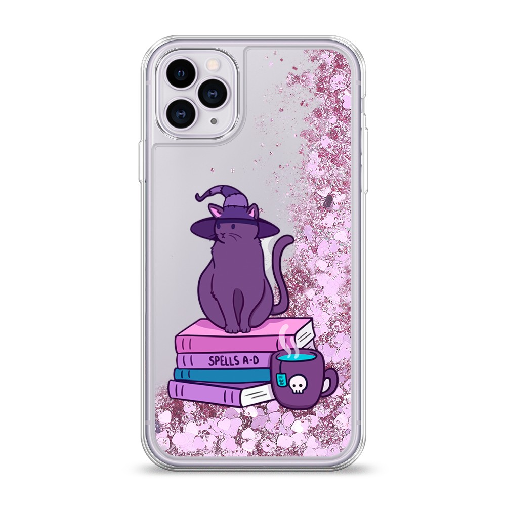

Жидкий чехол с блестками "Magic Cat" на Apple iPhone 11 Pro, 12394-1