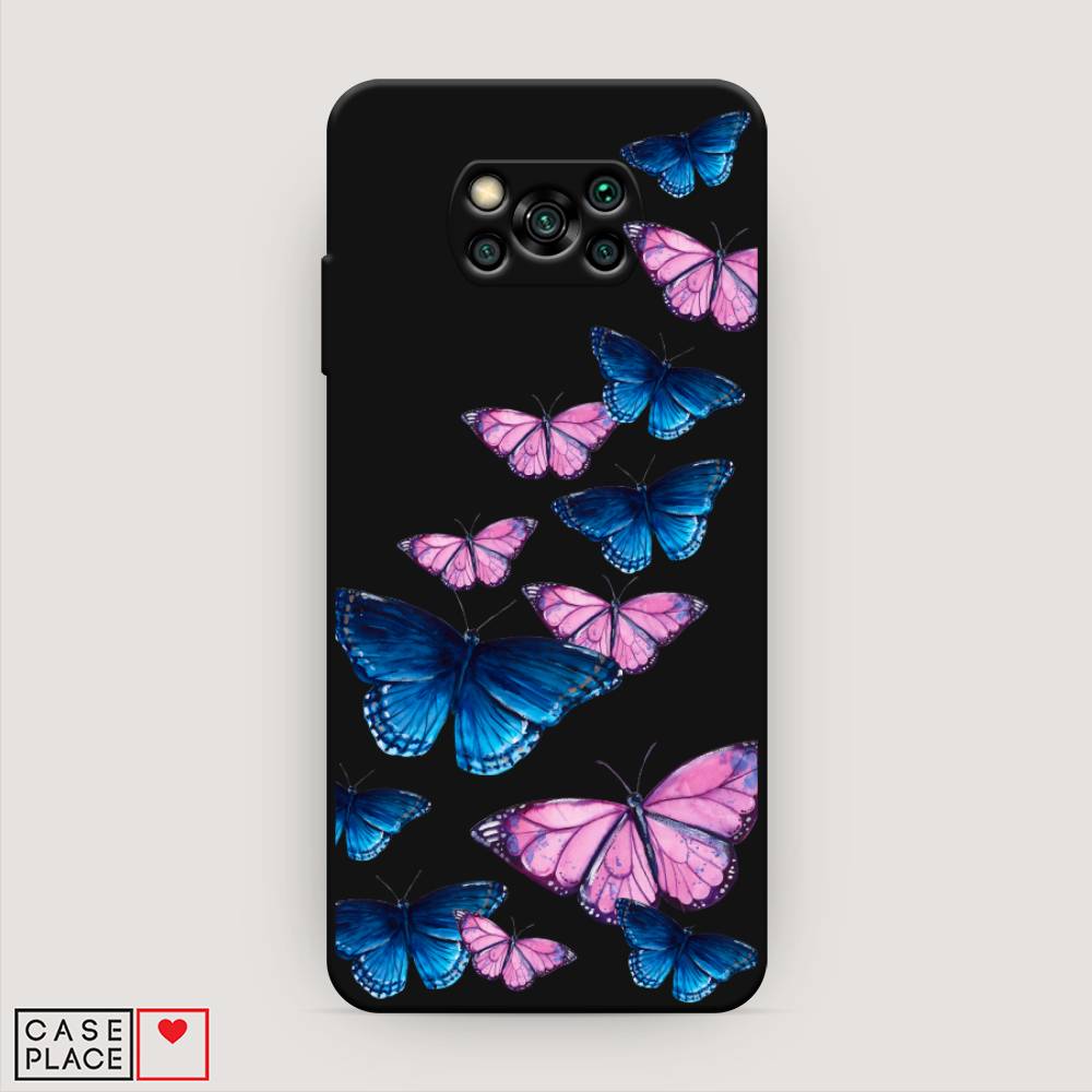 

Чехол Awog на Poco X3/X3 Pro "Полет бабочек", Разноцветный, 310652-1