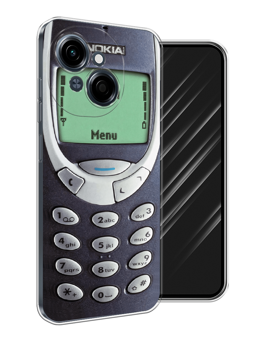 

Чехол Awog на Tecno Spark Go 1/Pop 9 "Нокия", Зеленый;серый;черный, 309450-1