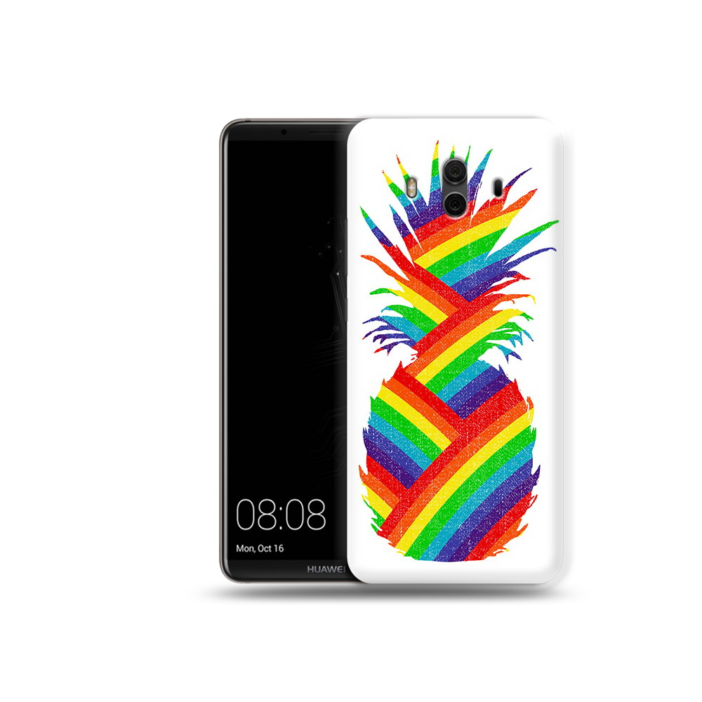 

Чехол MyPads Tocco для Huawei Mate 10 радужный ананас (PT88364.53.566), Прозрачный, Tocco