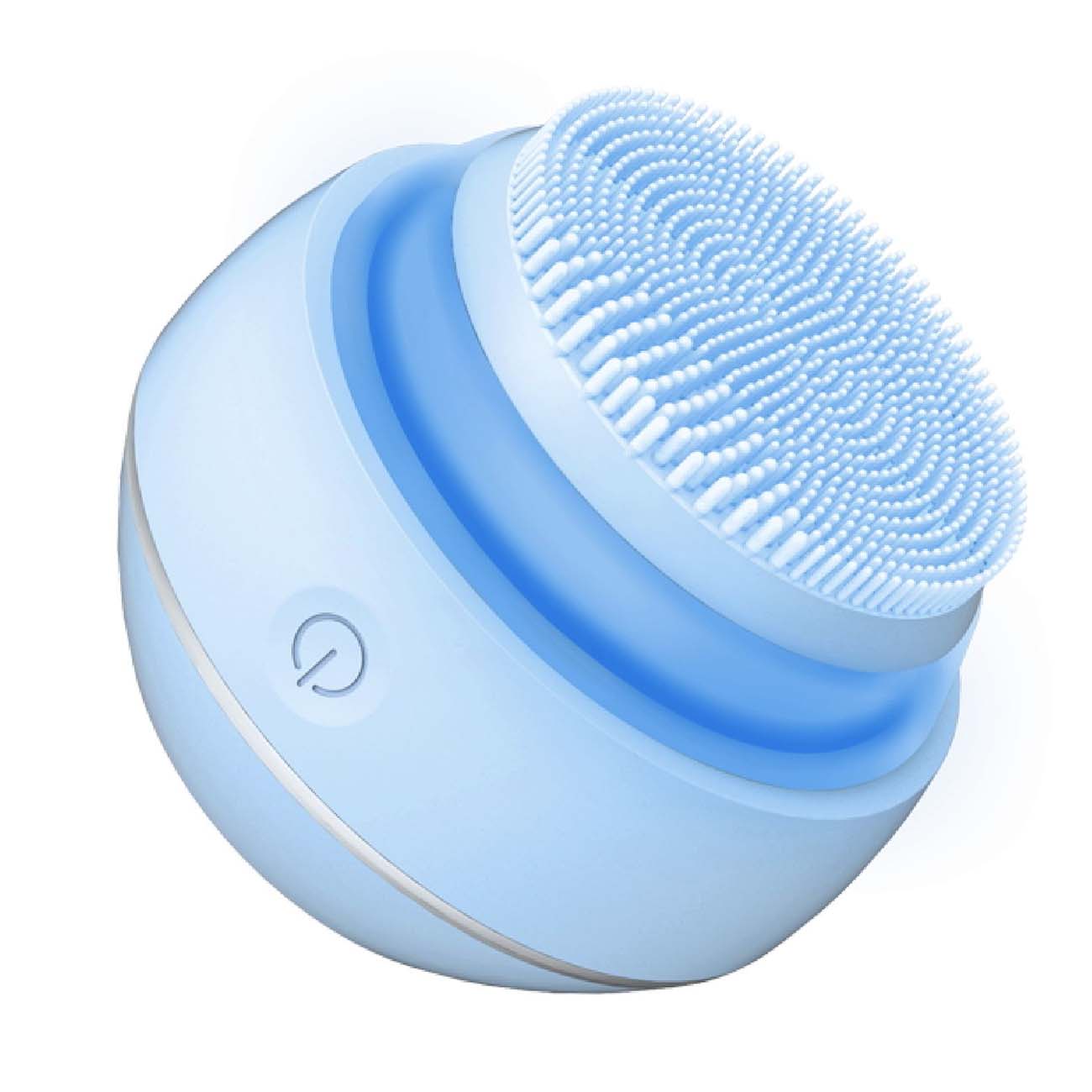 Массажер для ультразвуковой чистки лица FitTop L-Sonic голубой