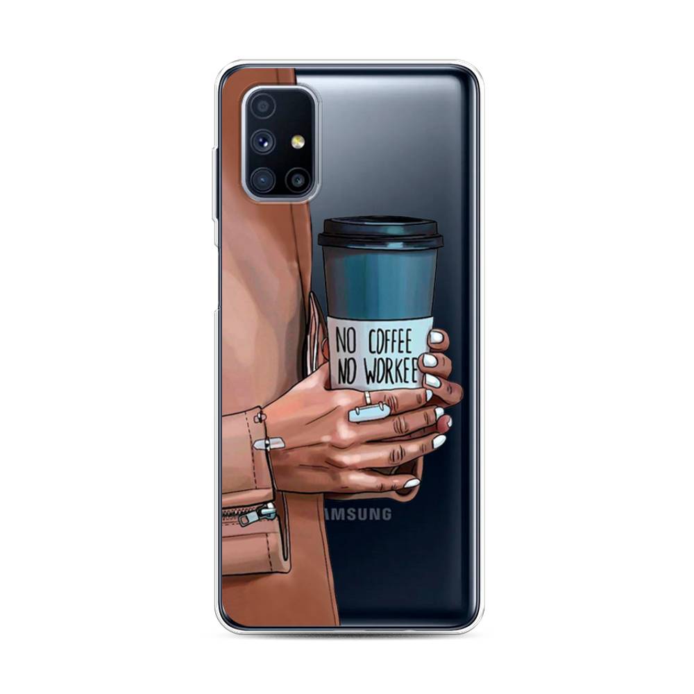 

Чехол Awog на Samsung Galaxy M31s / Самсунг M31s "No coffee", Коричневый;серый, 2101450-7