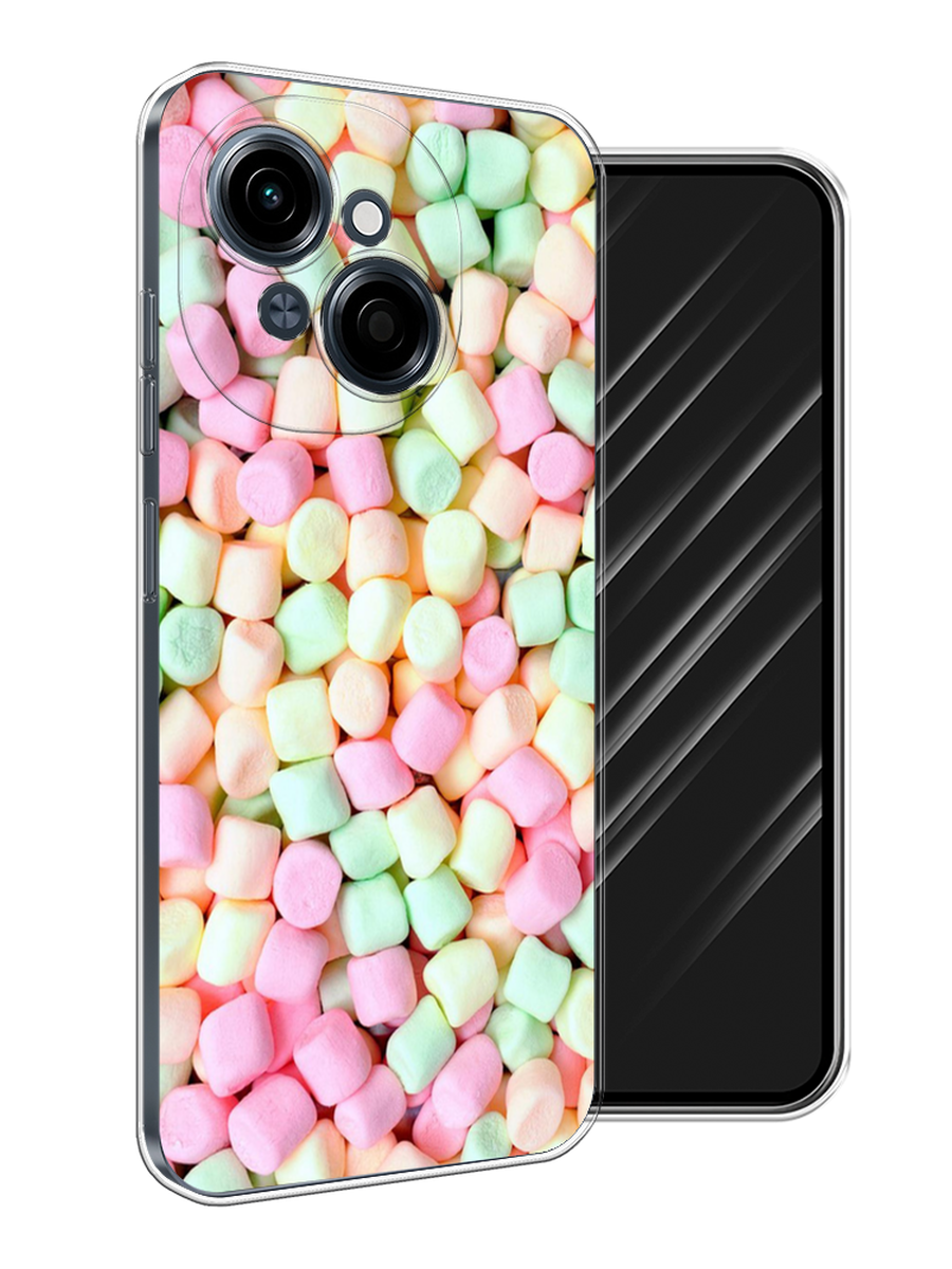 

Чехол Awog на Tecno Spark Go 1/Pop 9 "Marshmallows", Зеленый;желтый;розовый, 309450-1