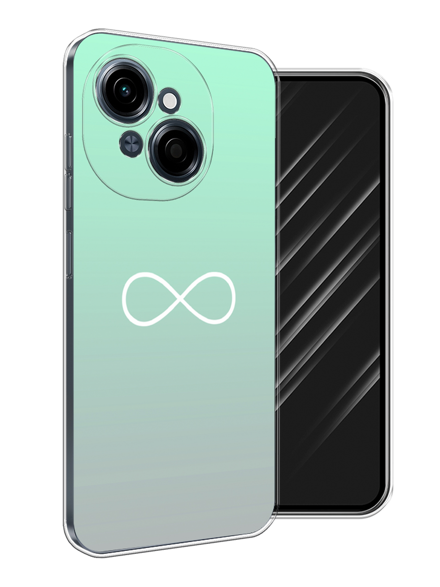 

Чехол Awog на Tecno Spark Go 1/Pop 9 "Бесконечность от Тиффани", Бирюзовый, 309450-1