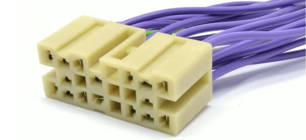 Разъем клавиши габаритов 2114 (с проводом)