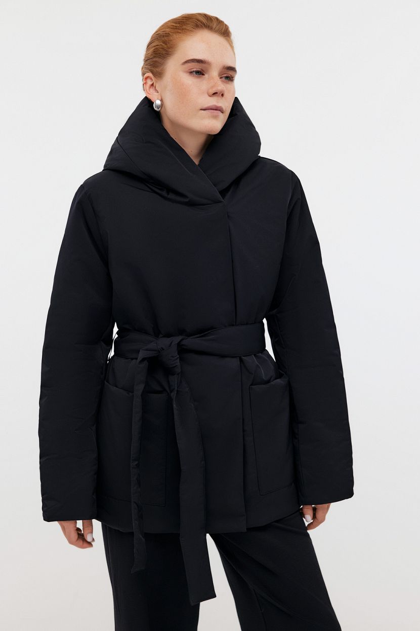 

Куртка женская Baon B0324510 черная 2XL, Черный, B0324510