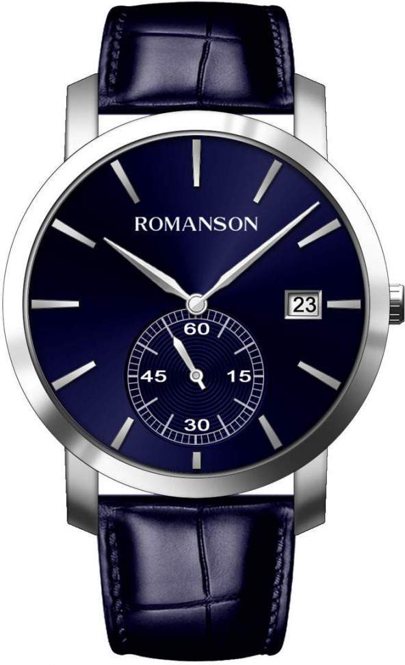 фото Наручные часы мужские romanson tl 9a26mm mw(bu)