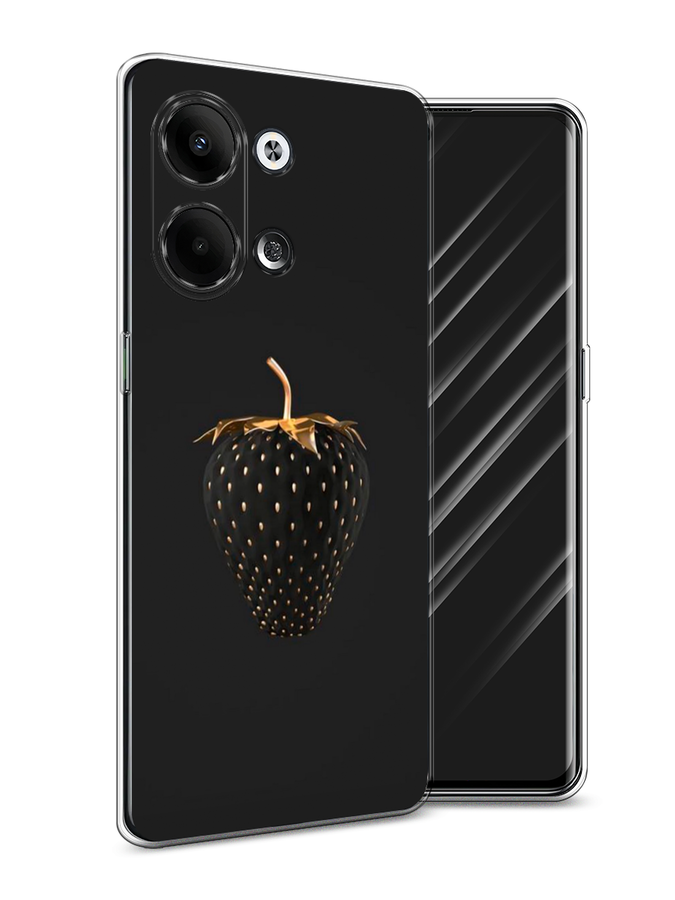

Чехол Awog на Oppo Reno 9 "Черно-золотая клубника", Черный;золотистый, 2512750-10