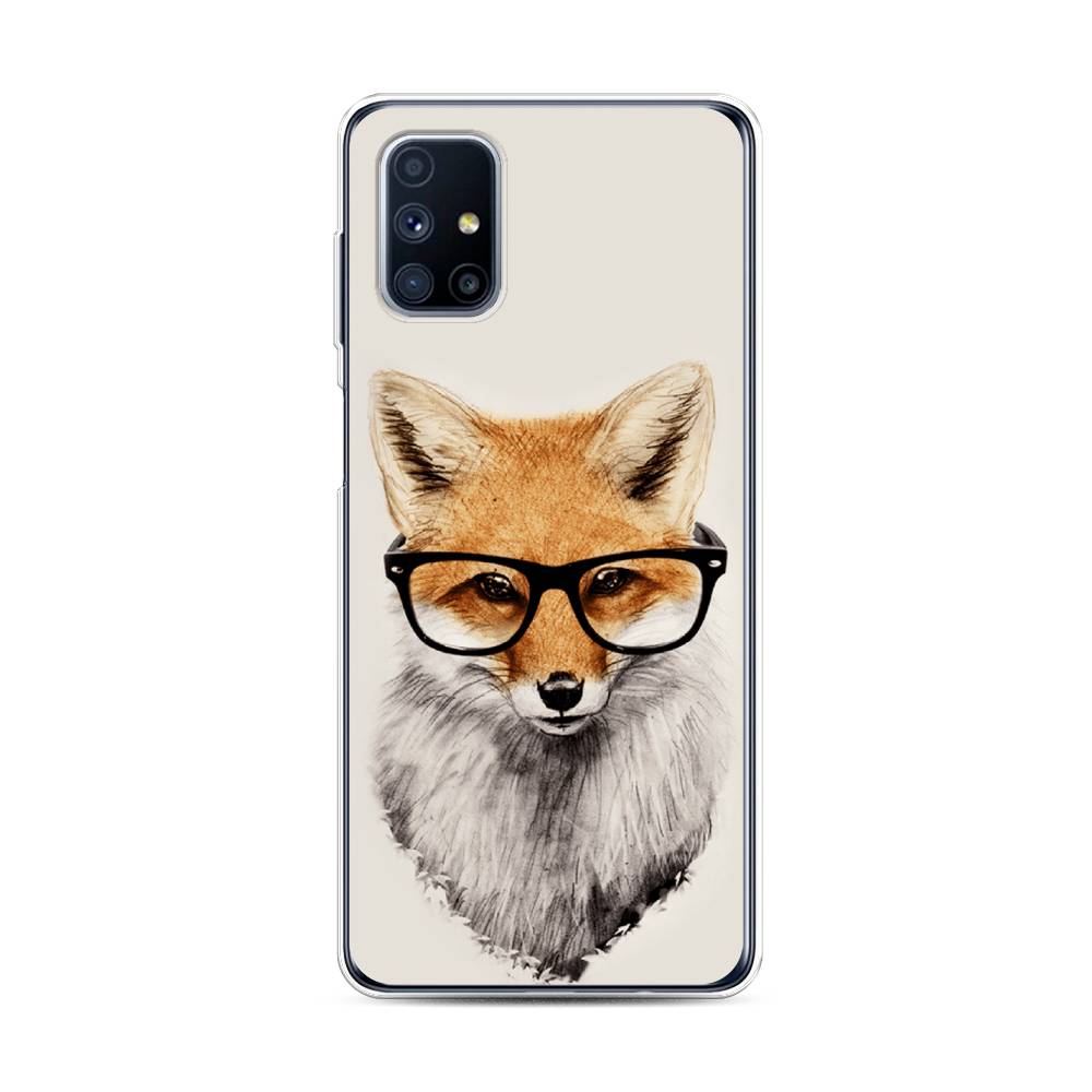 

Чехол Awog на Samsung Galaxy M31s / Самсунг M31s "Лиса в очках", Бежевый, 2101450-10