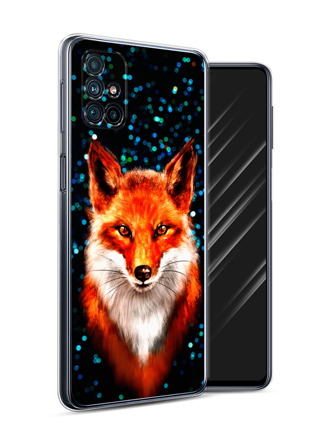 

Чехол Awog на Samsung Galaxy M31s / Самсунг M31s "Волшебная лиса", Оранжевый;черный;белый, 2101450-1