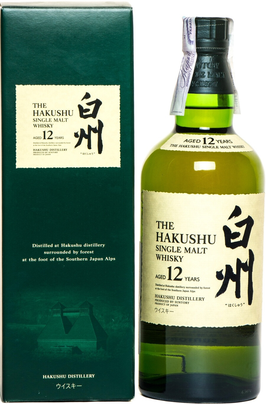 фото Виски suntory hakushu, 12 летней выдержки