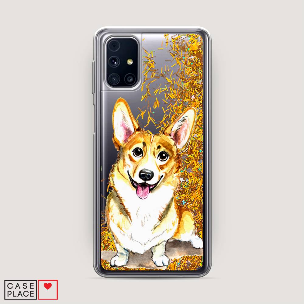 

Чехол Awog на Samsung Galaxy M31s / Самсунг M31s "Малыш корги", Оранжевый;желтый;белый, 2101490-1