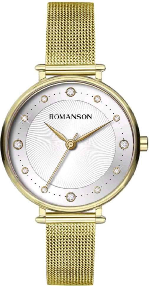 фото Наручные часы женские romanson tm 8a45l lg(wh)