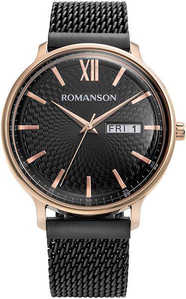 фото Наручные часы мужские romanson tm 8a49m mr(bk)