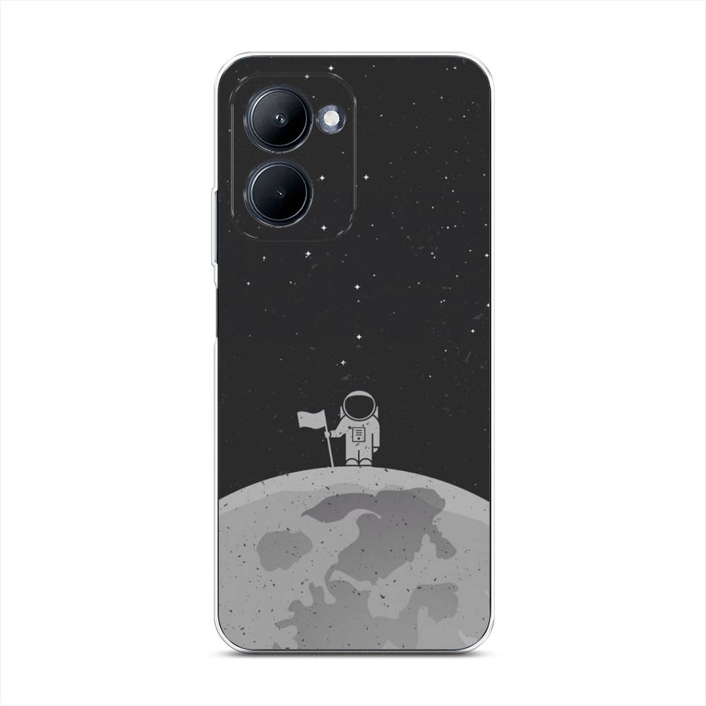 

Чехол Awog на Realme C33 "Первый на Луне", Черный, 2511350-4