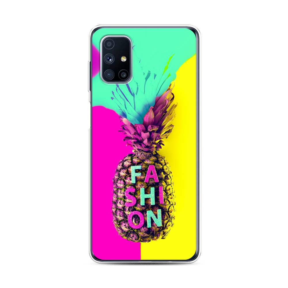 

Чехол Awog на Samsung Galaxy M31s / Самсунг M31s "Кислотный ананас", Желтый;розовый;голубой, 2101450-10