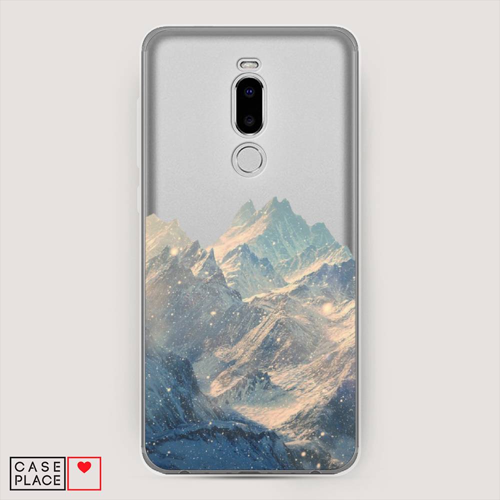 

Чехол Awog на Meizu Note 8 "Горы арт 2", Серый, 73050-10