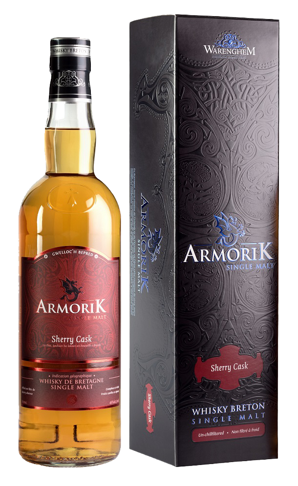 Виски Armorik Sherry Cask, в подарочной упаковке
