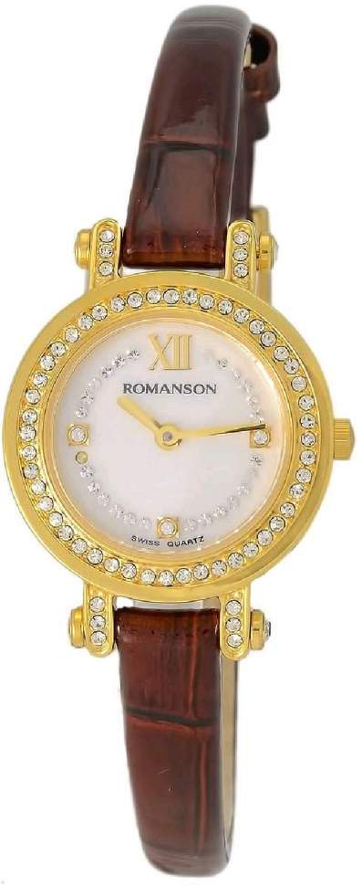 фото Наручные часы женские romanson rl 5a16t lg(wh)