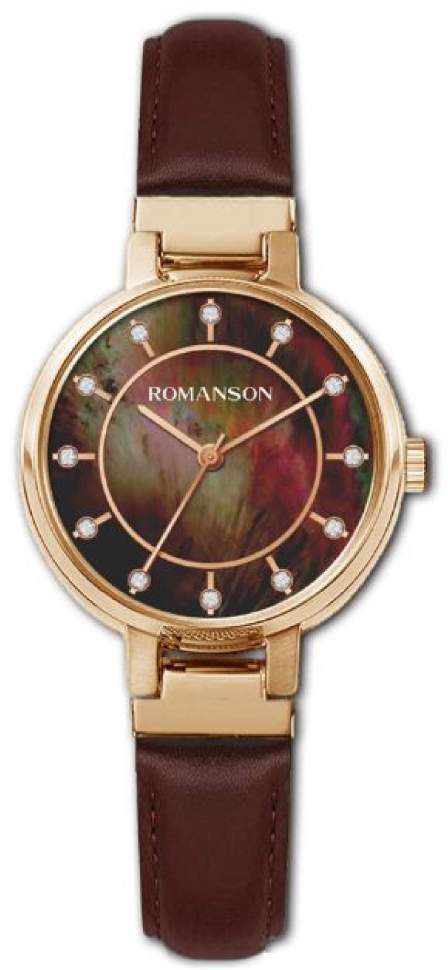 фото Наручные часы женские romanson rl 0b15l lr(bn)