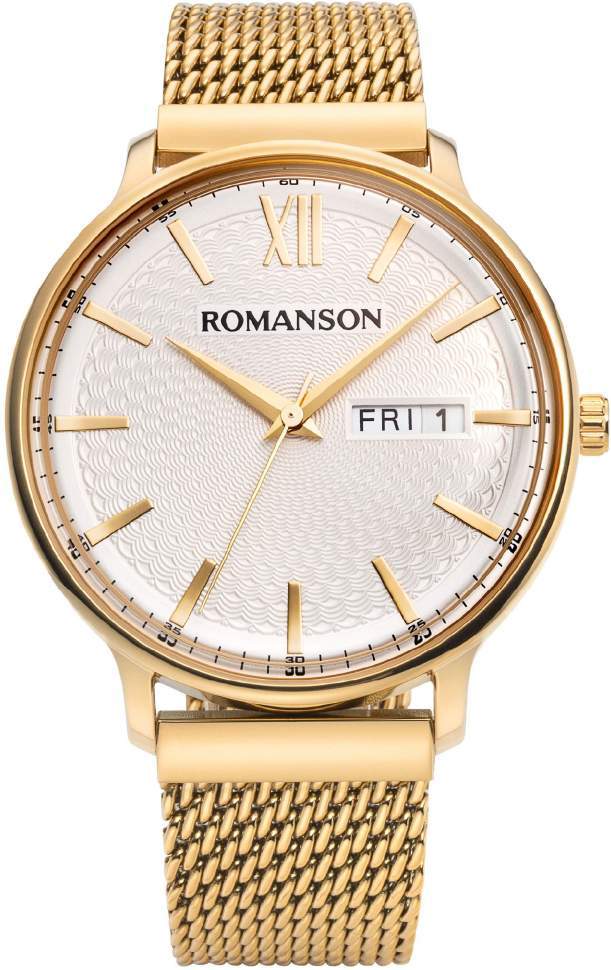 фото Наручные часы мужские romanson tm 8a49m mg(wh)