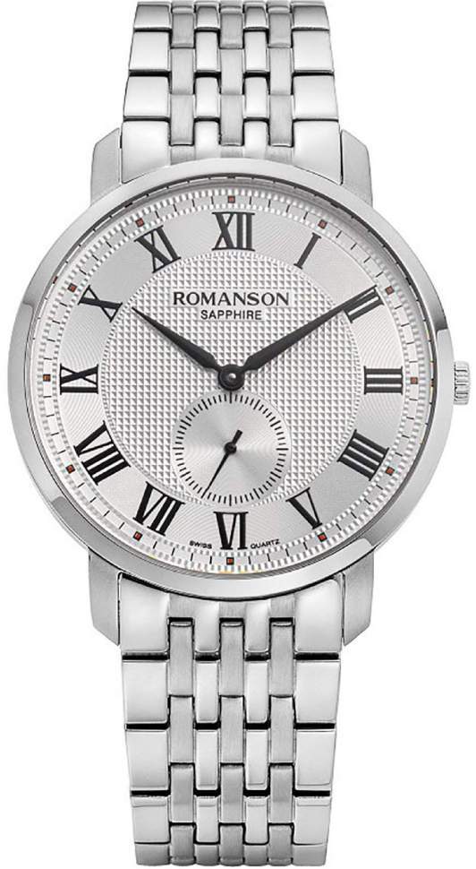 фото Наручные часы мужские romanson tm 9a24m mw(wh)