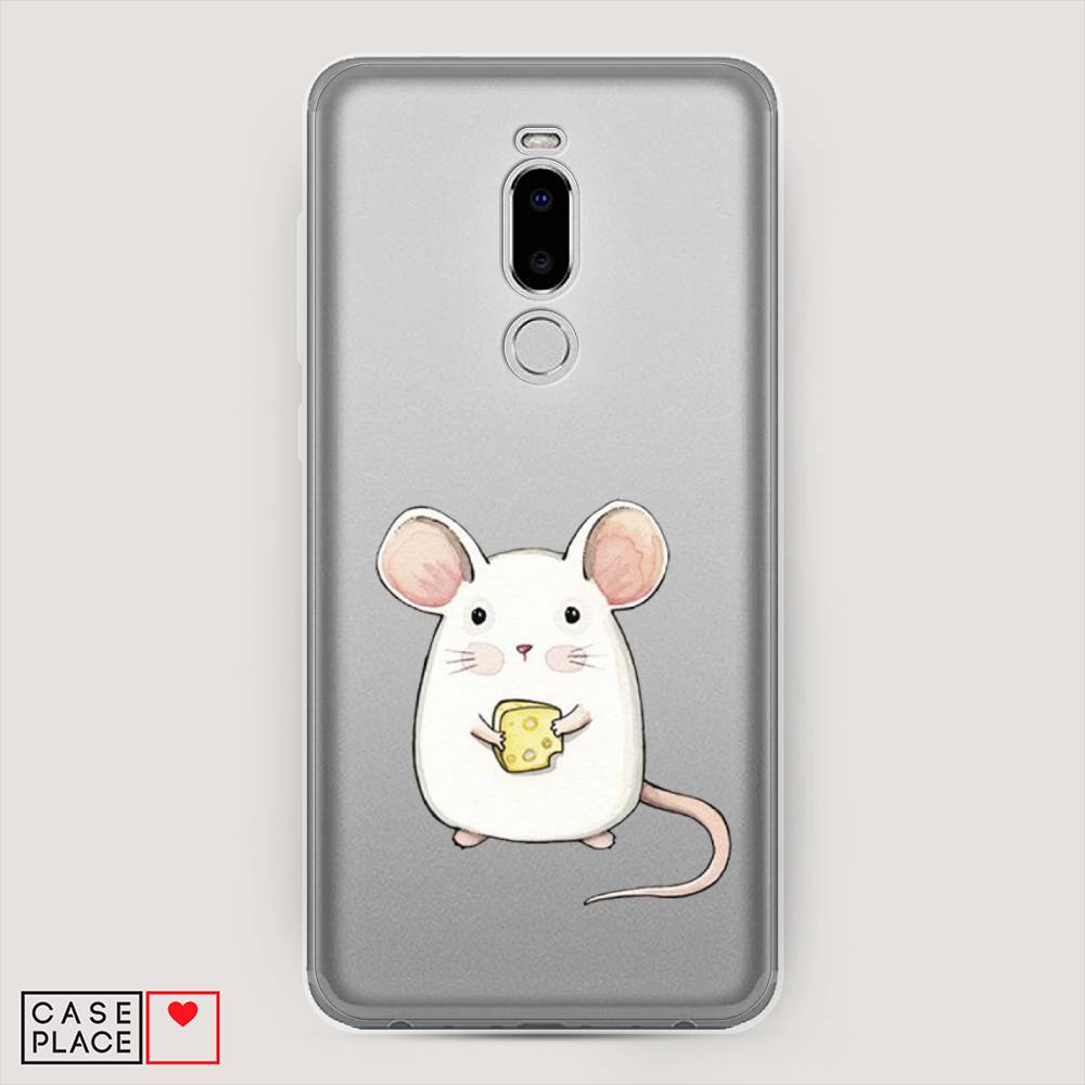 

Чехол Awog на Meizu Note 8 "Мышка", Белый;розовый;прозрачный, 73050-1