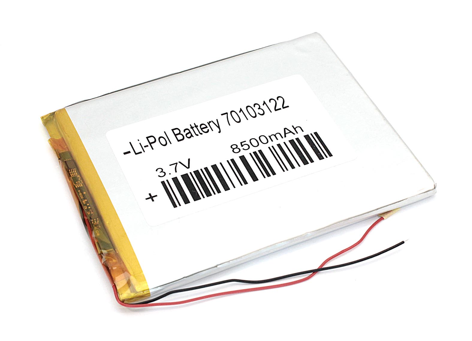 Аккумуляторная батарея OEM Li-Pol 7*103*122мм 2pin 3.7V/8500mAh 600007390153