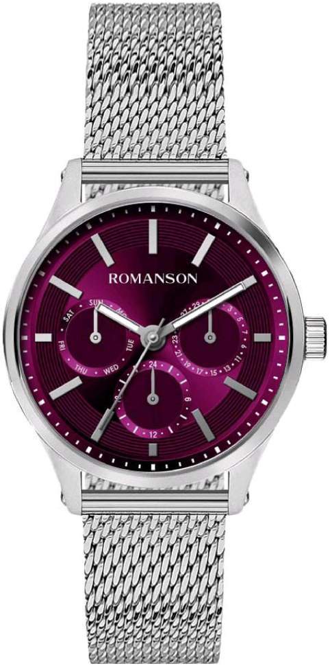 фото Наручные часы женские romanson tm 0b10f lw(wn)