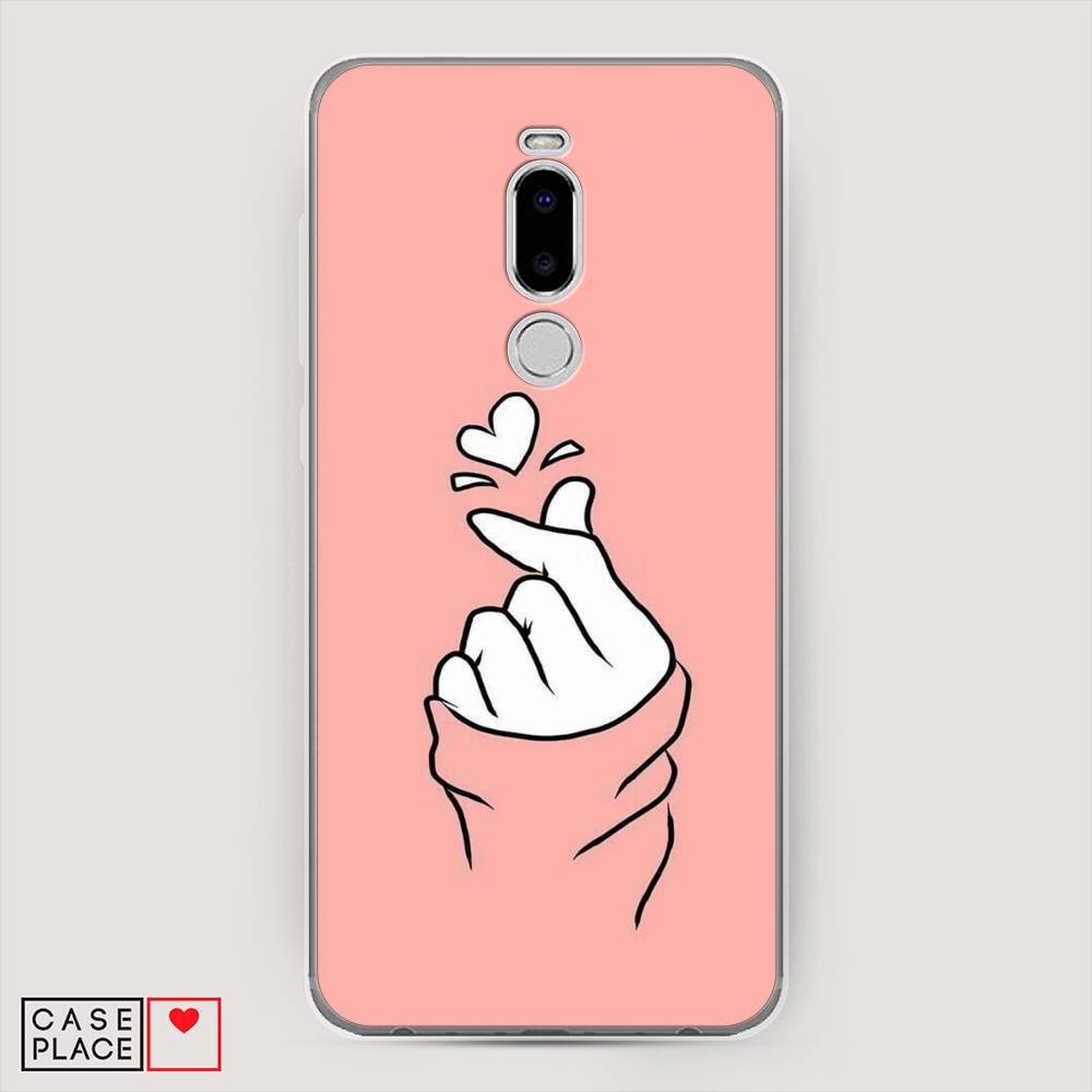 

Чехол Awog на Meizu Note 8 "Любовь-щелк", Оранжевый, 73050-7