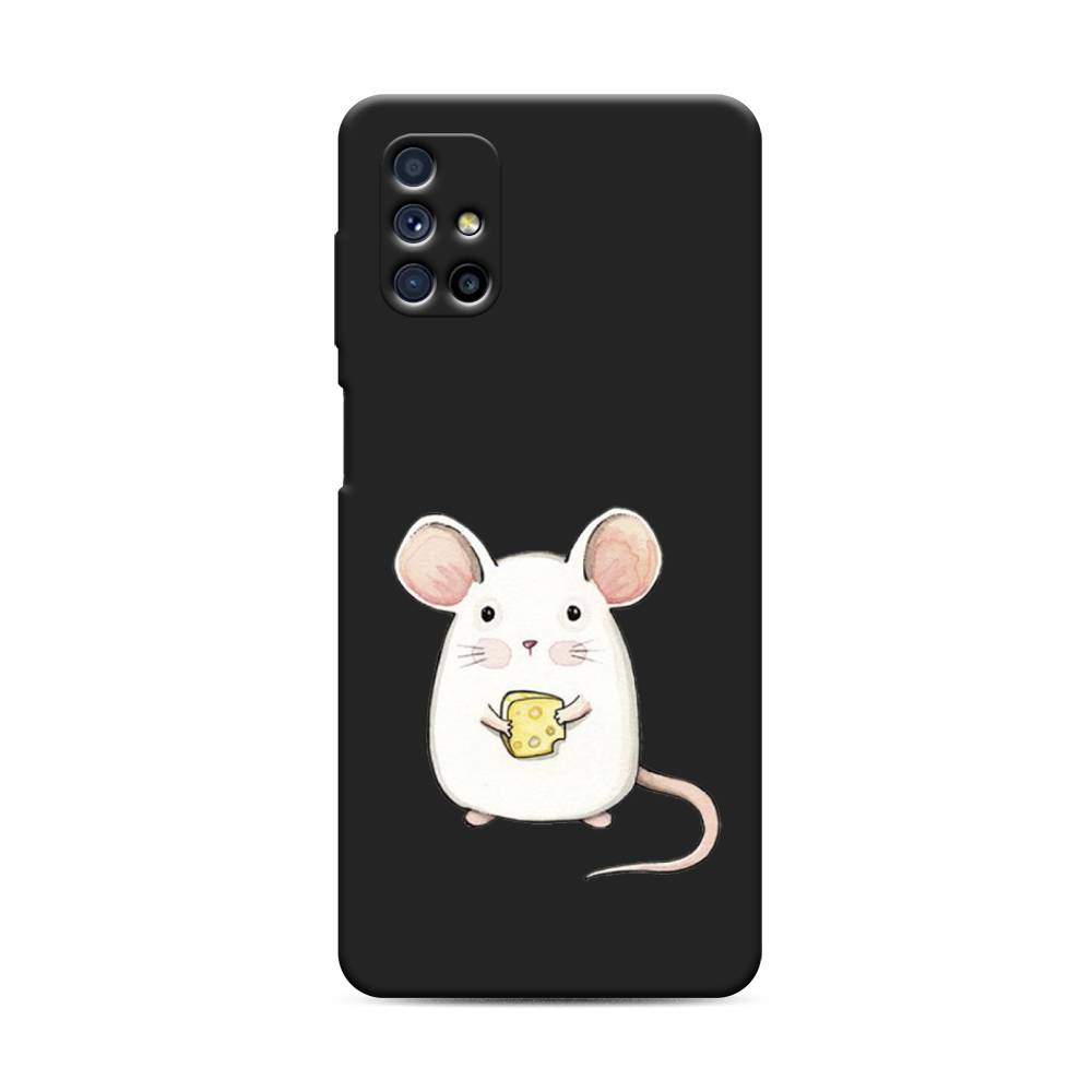 

Чехол Awog на Samsung Galaxy M31s / Самсунг M31s "Мышка", Белый;розовый;прозрачный, 2101452-1