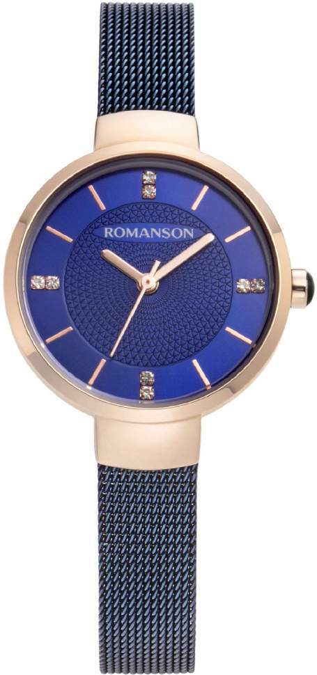 фото Наручные часы женские romanson rm 8a46l lr(bu)