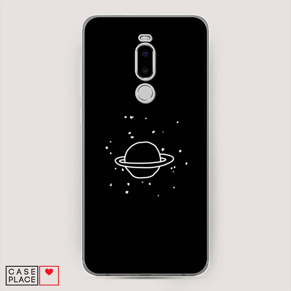 

Чехол Awog на Meizu Note 8 "Дудл Юпитера", Белый;черный, 73050-4