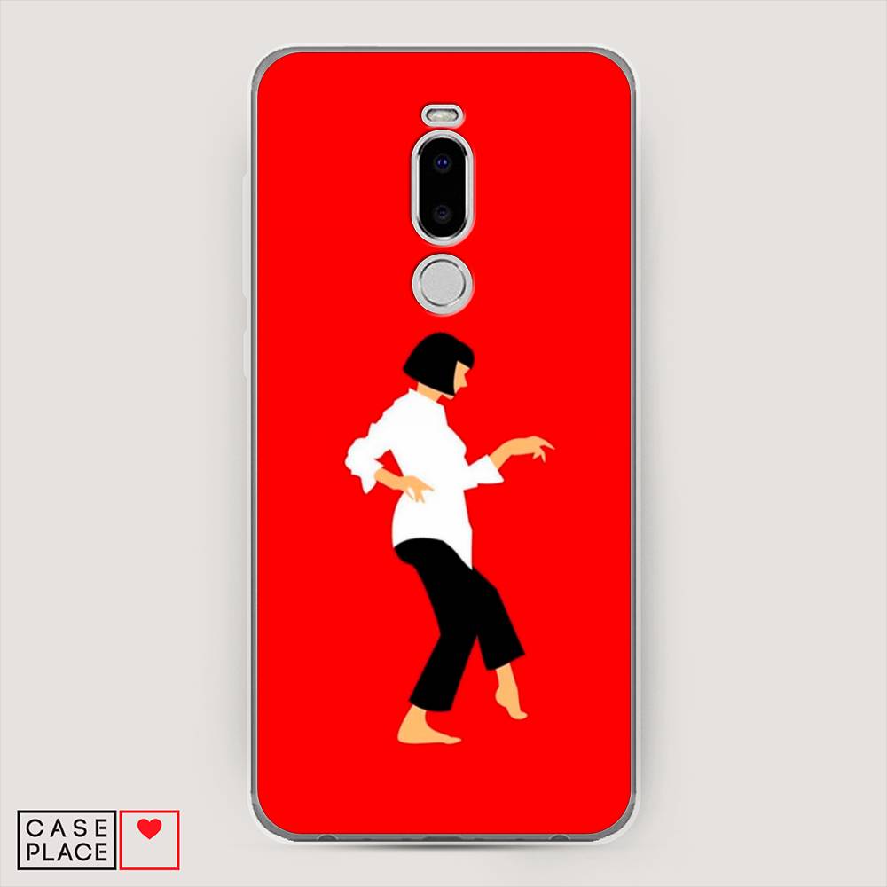 

Чехол Awog на Meizu Note 8 "Криминальное чтиво 1", Красный;белый;черный, 73050-7