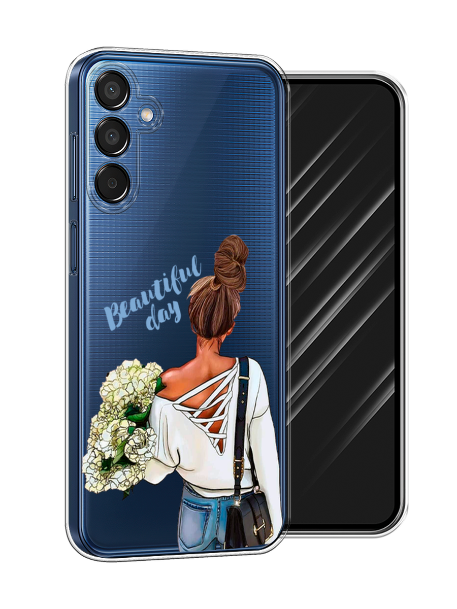 

Чехол Awog на Samsung Galaxy M15 5G "Beautiful day vector", Коричневый;белый;зеленый, 2109550-1