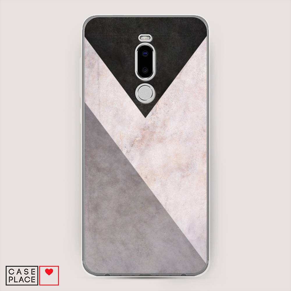 

Чехол Awog на Meizu Note 8 "Геометричный мрамор", Бежевый, 73050-3