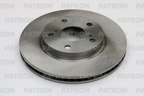 

Диск тормозной переднToyota RAV4 2005-2011 PATRON PBD1092, Ок