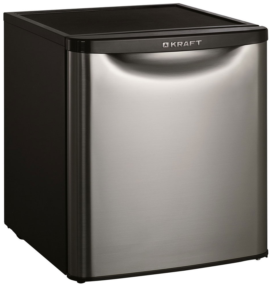Холодильник KRAFT BR 50I серебристый холодильник kraft br 50 i серебристый