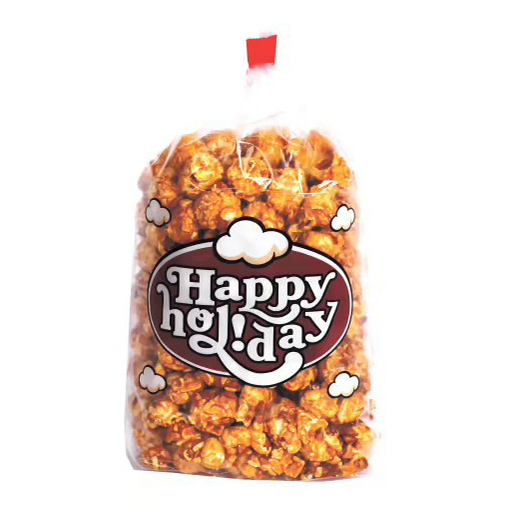 

Попкорн Happy Holiday карамель-арахис 140 г