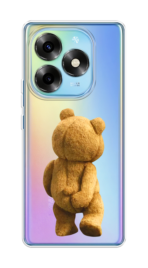 

Чехол на Itel S23+ "Медвежья спина", Коричневый;прозрачный, 3201550-1