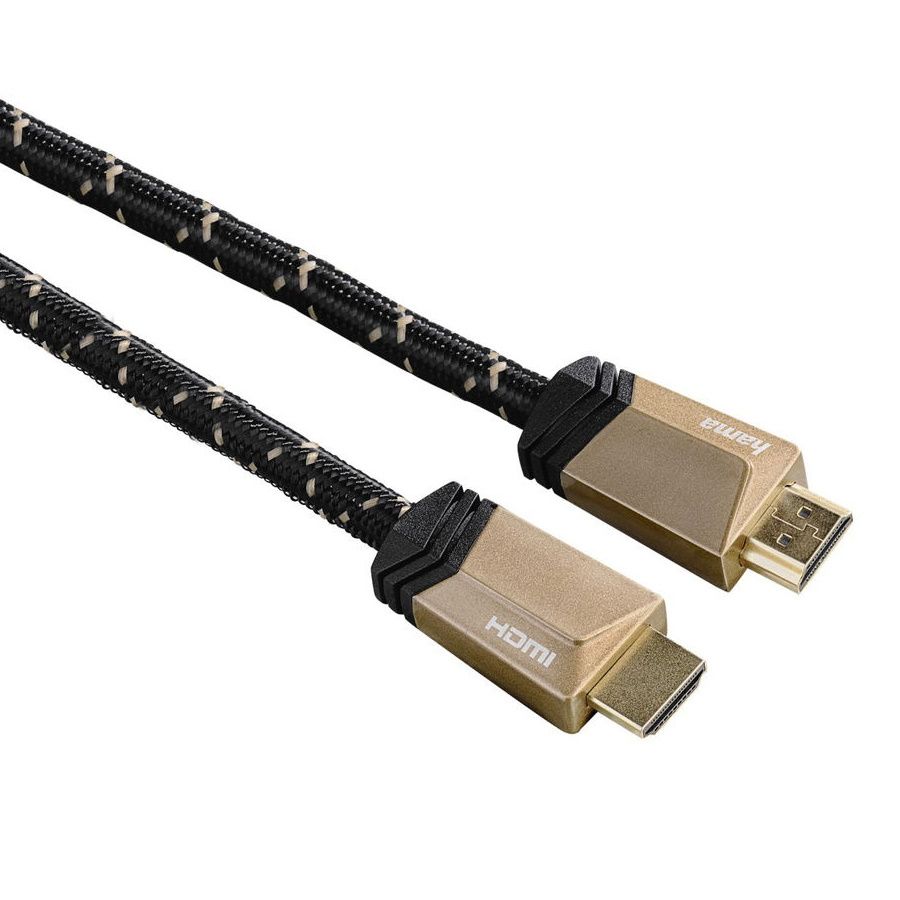 фото Кабель hama hdmi - hdmi, 2м black (00122186)