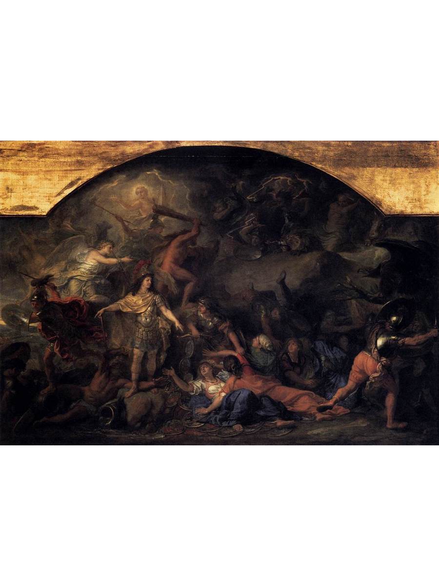 

Постер DRABS A3 Лебрен Шарль The Conquest of Franche-Comte