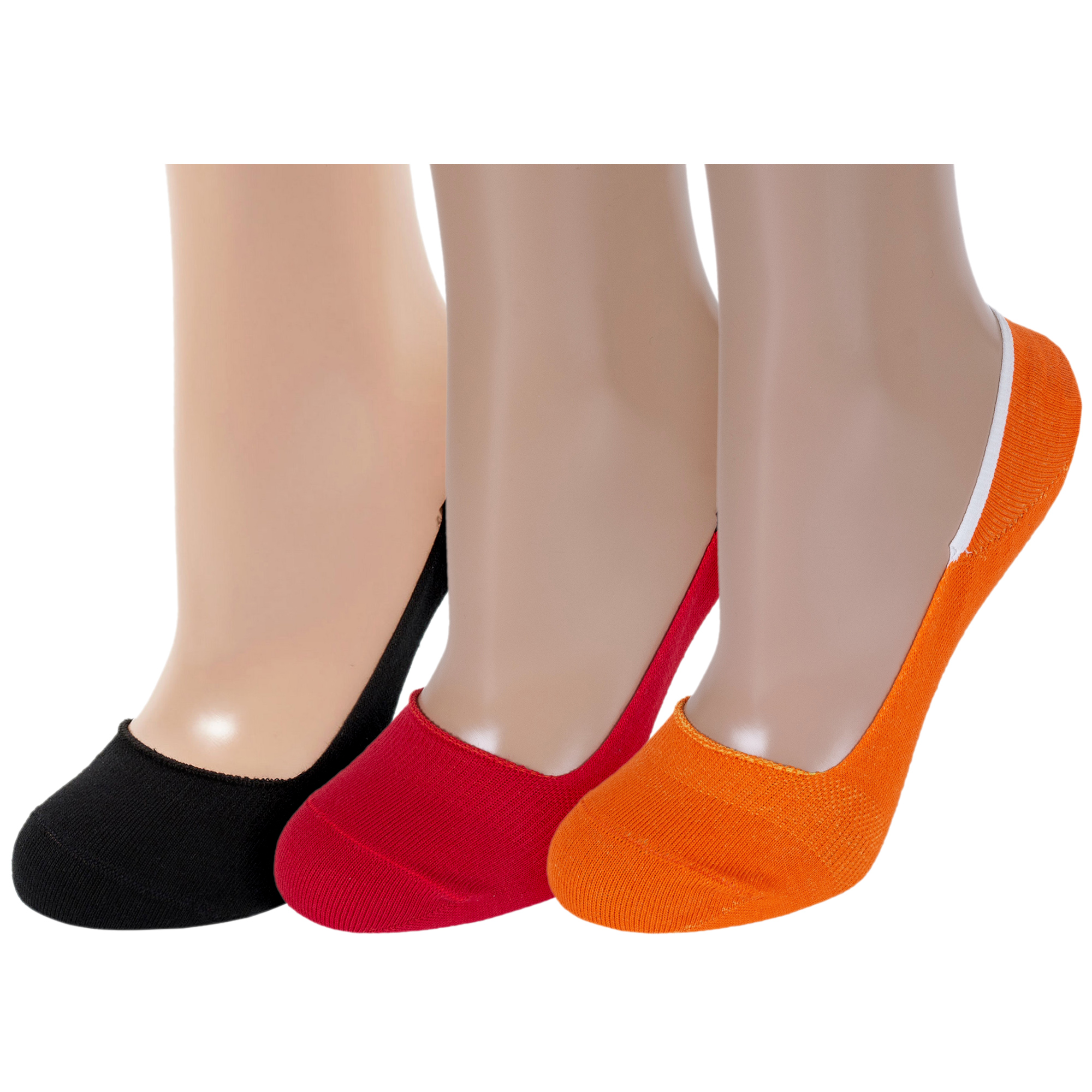 

Комплект следков женских ХОХ 3-SG-1301 черных; красных; оранжевых 25, 3-SG-1301