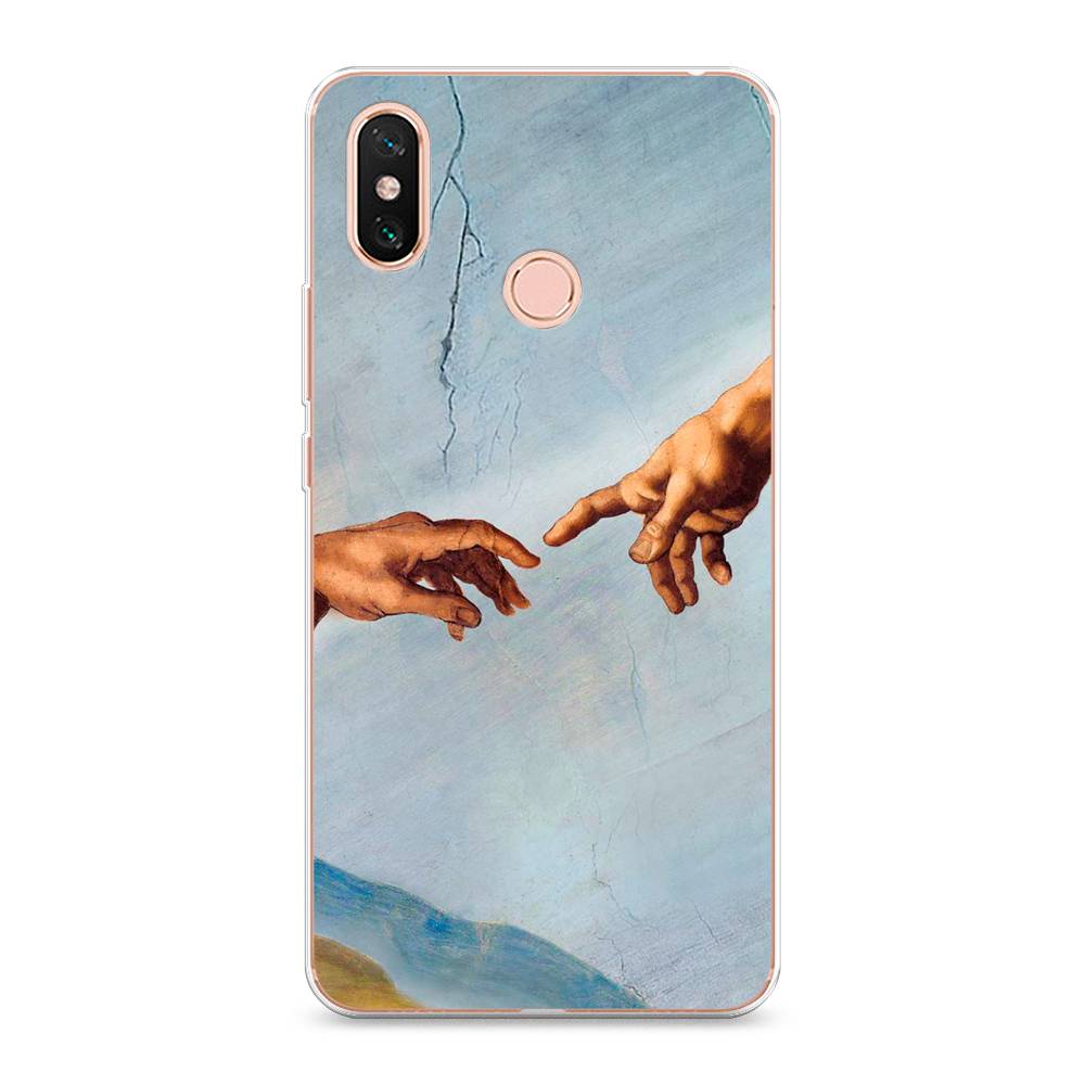 

Чехол Awog на Xiaomi Mi Max 3 "Сотворение Адама", Разноцветный, 34350-9
