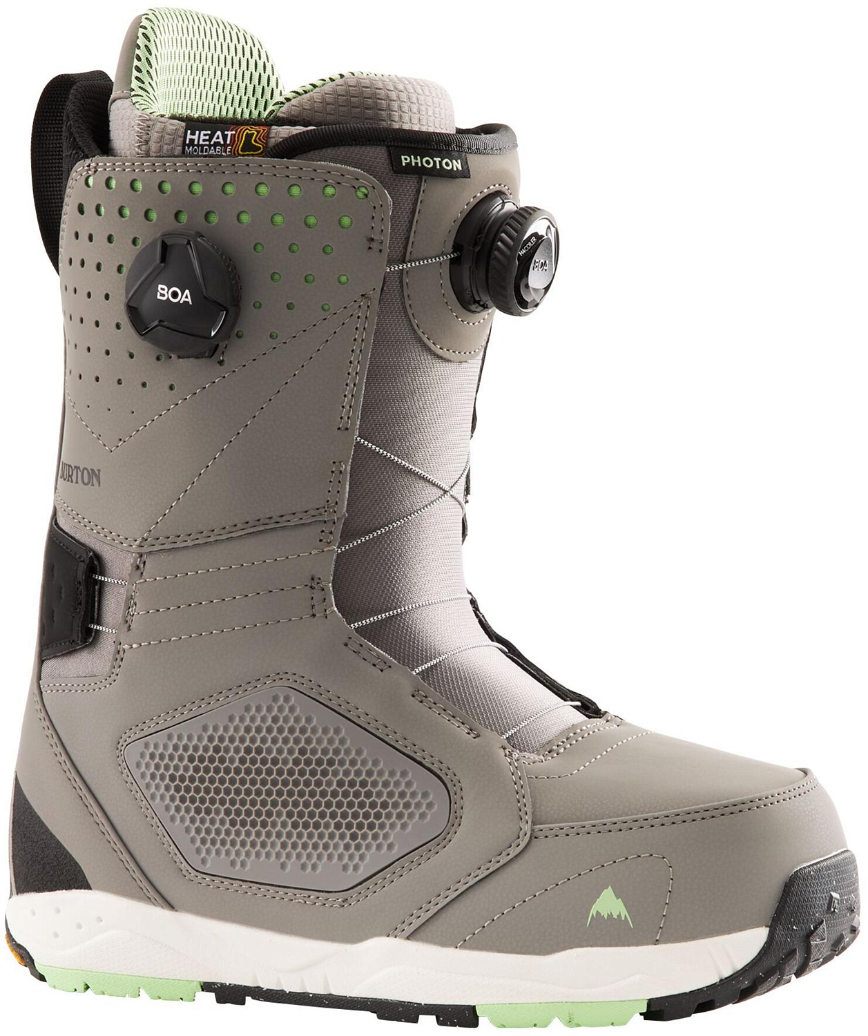 фото Ботинки для сноуборда burton photon boa gray/green (us:8,5)