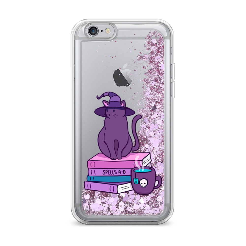 

Жидкий чехол с блестками "Magic Cat" на Apple iPhone 6S, 0104S94-1