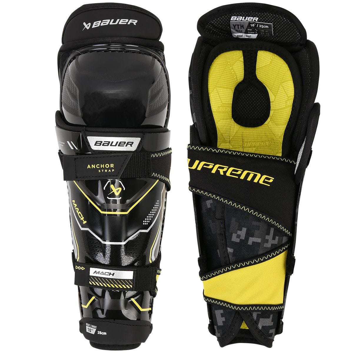 Щитки хоккейные BAUER Supreme Mach S23 YTH 1061894 (10)